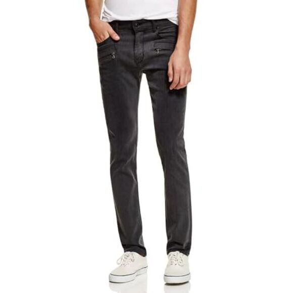 Paige Denim Connor Zip Pocket Slim Fit Jeans in Leon
